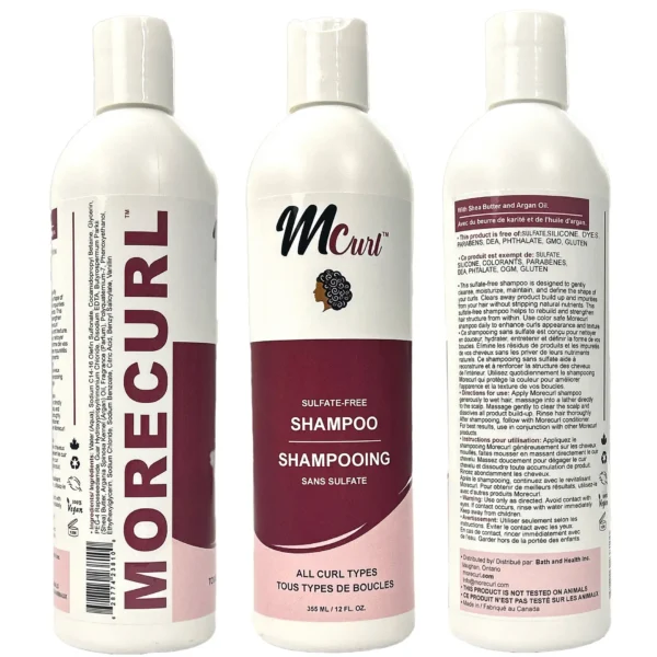 Morecurl Shampoo For All Curl Types